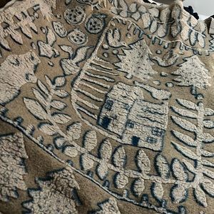 Story Wool Blend Throw Blanket